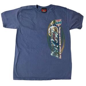 Indy Indianapolis 500 2007 T-shirt Medium Men Brickyard Authentics Bac…